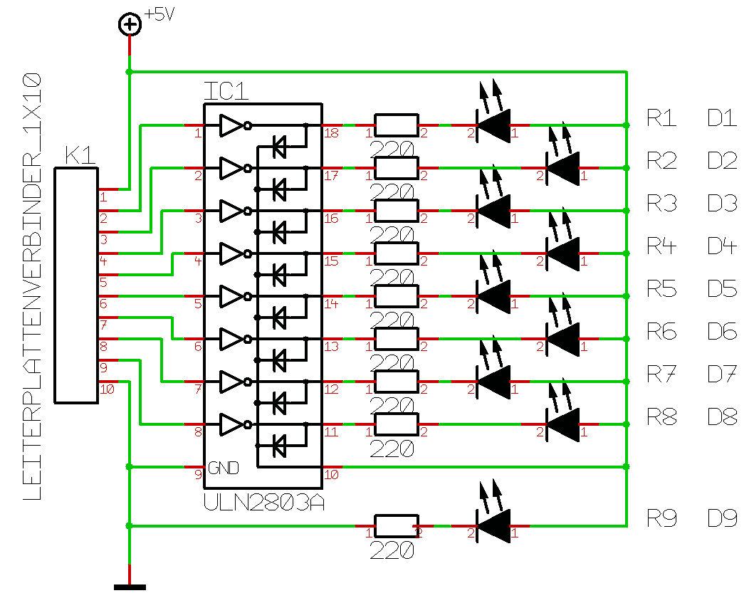Schaltplan Testadapter