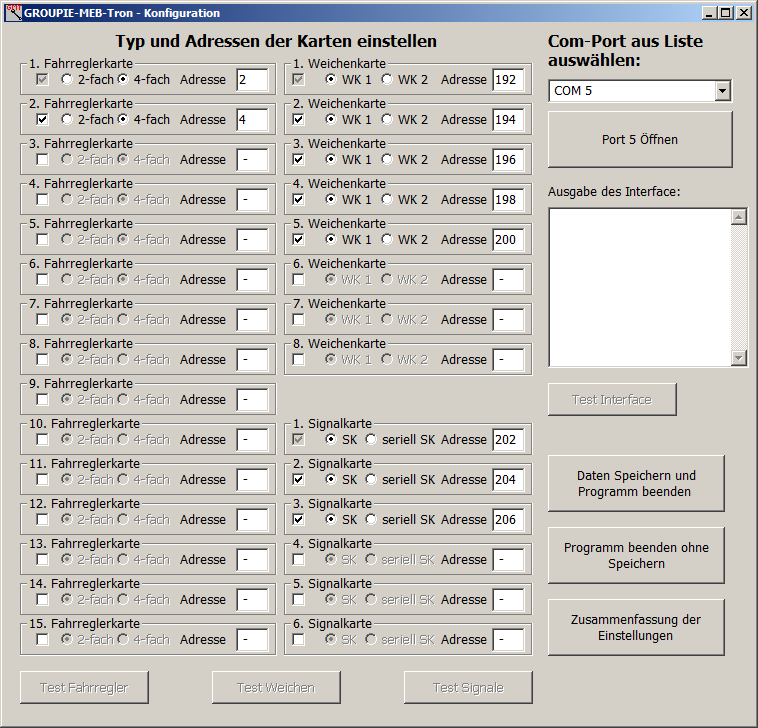 Bild Testprogramm